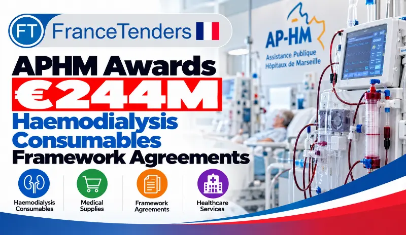 APHM Awards €244M Haemodialysis Consumables Framework Agreements