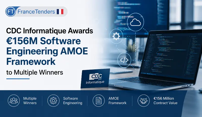 CDC Informatique Awards €156M Software Engineering AMOE Framework to Multiple...