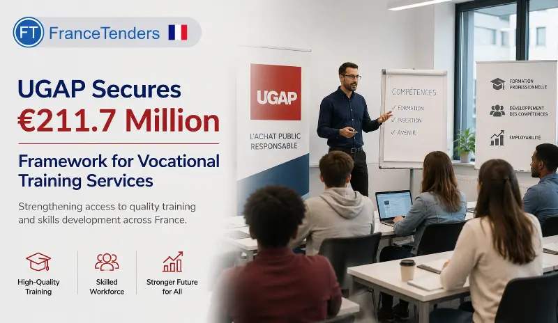 UGAP Secures €211.7 Million Framework for Vocational Training Services