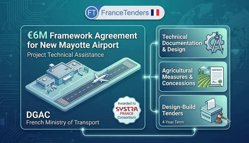 French Ministry Secures €6M Technical Assistance Framework for New Mayotte Airport with Long Runway