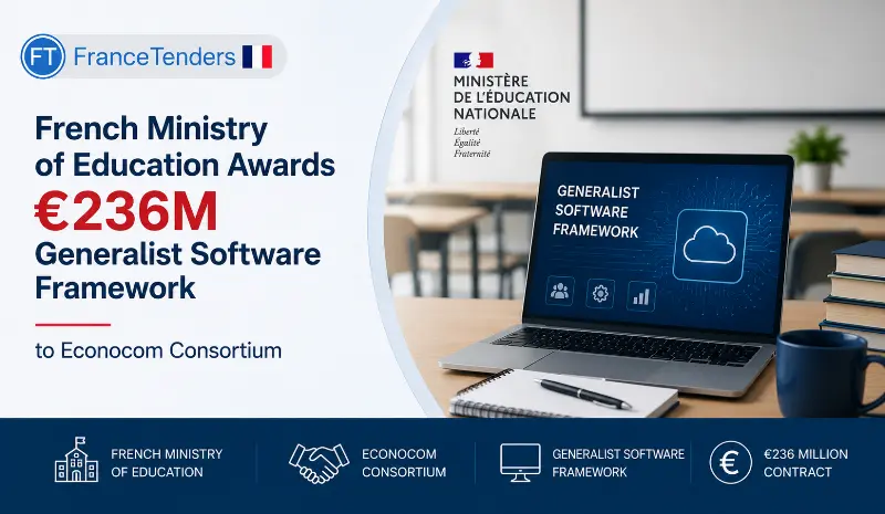 French Ministry of Education Awards €236M Generalist Software Framework to...