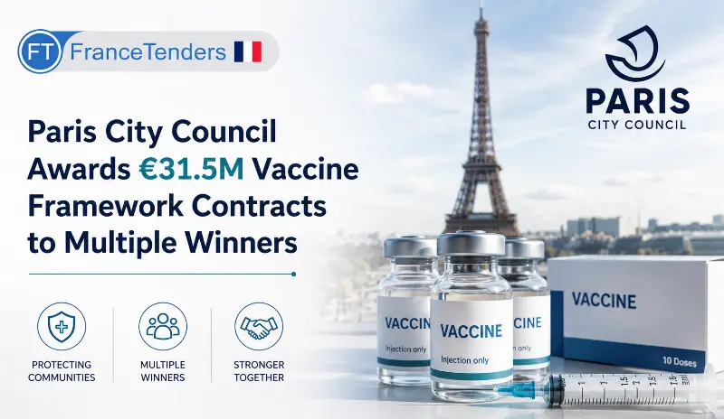 Paris City Council Awards €31.5M Vaccine Framework Contracts to Multiple...